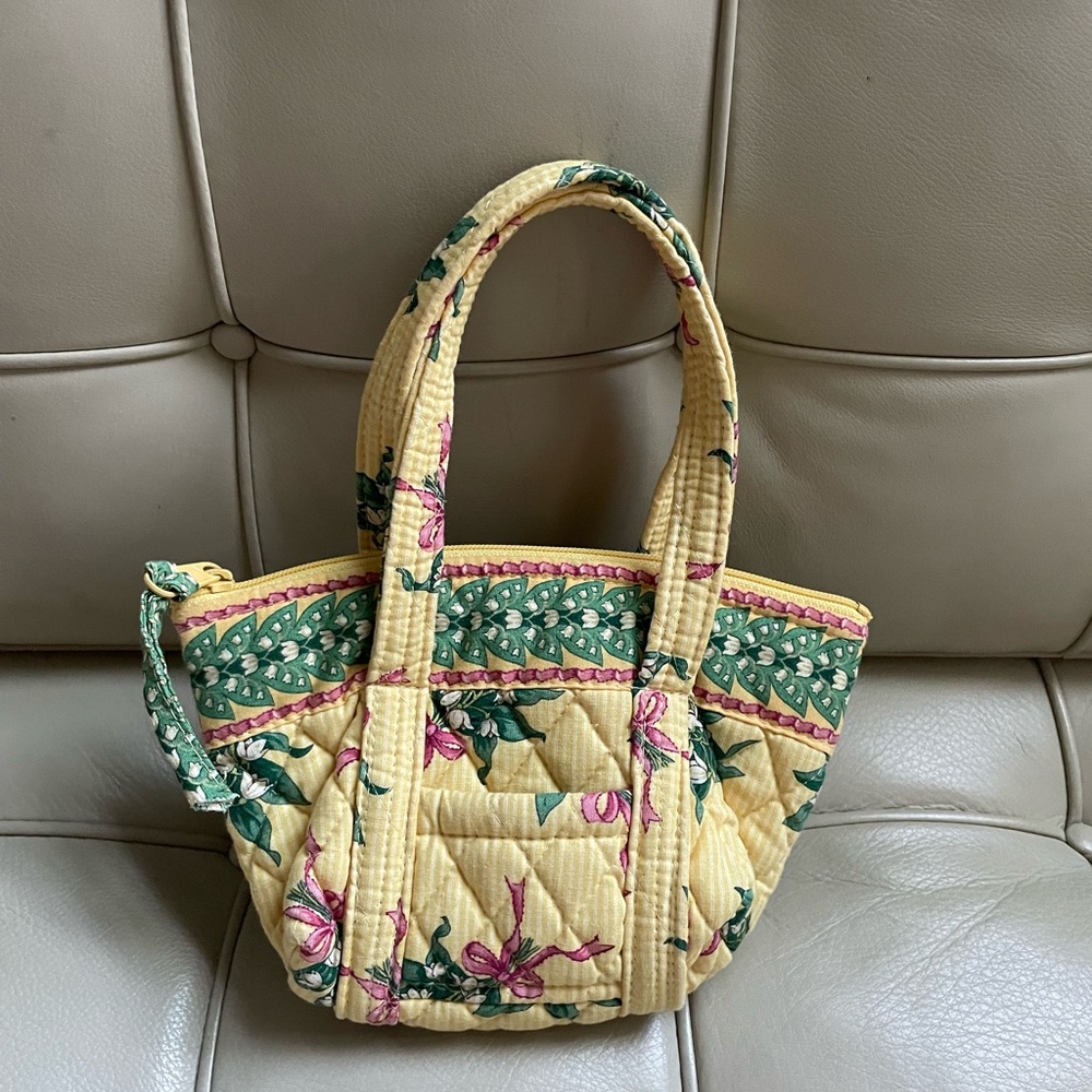 Vintage Vera Bradley Retired Hope Mini Handbag